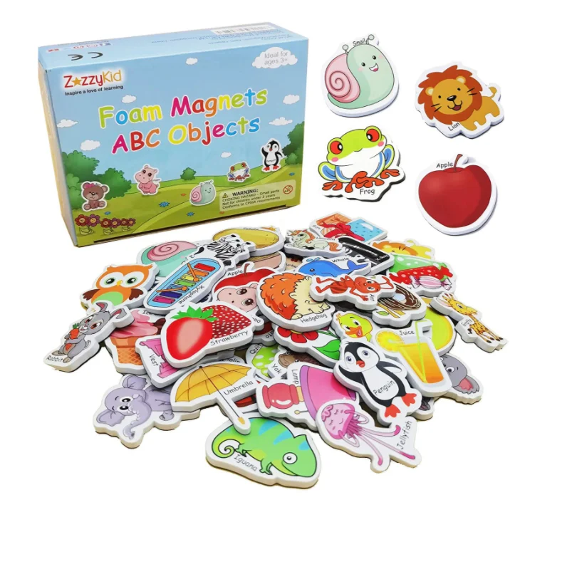 Factory Wholesale Price EVA Foam Magnetic Puzzle Animal For Kids Educational