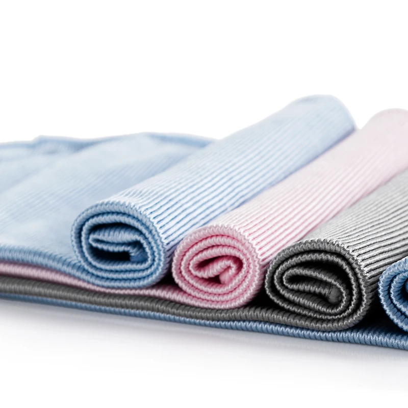 2023 hot selling 40cm Microfiber shiny glass kitchen dish cleaning cloths eyeglass sunglass car wiping Window cleaning towel