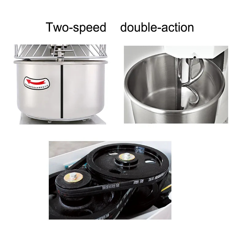 Top Quality Spiral Kneading Machine 60L/120L/240L Bread Commercial Dough Mixer For Making Bread