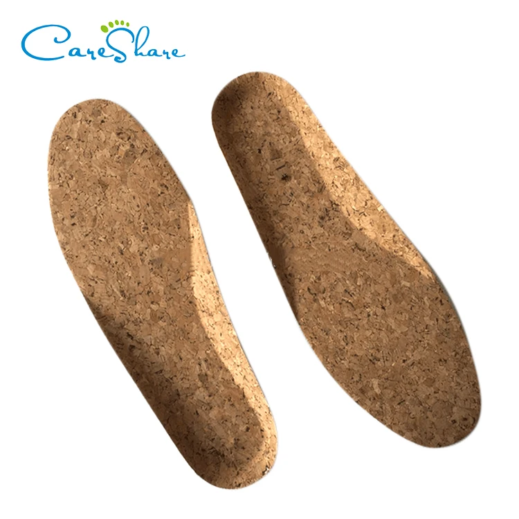 Natural cork Insoles EVA insoles Anti Sweat Material Insoles