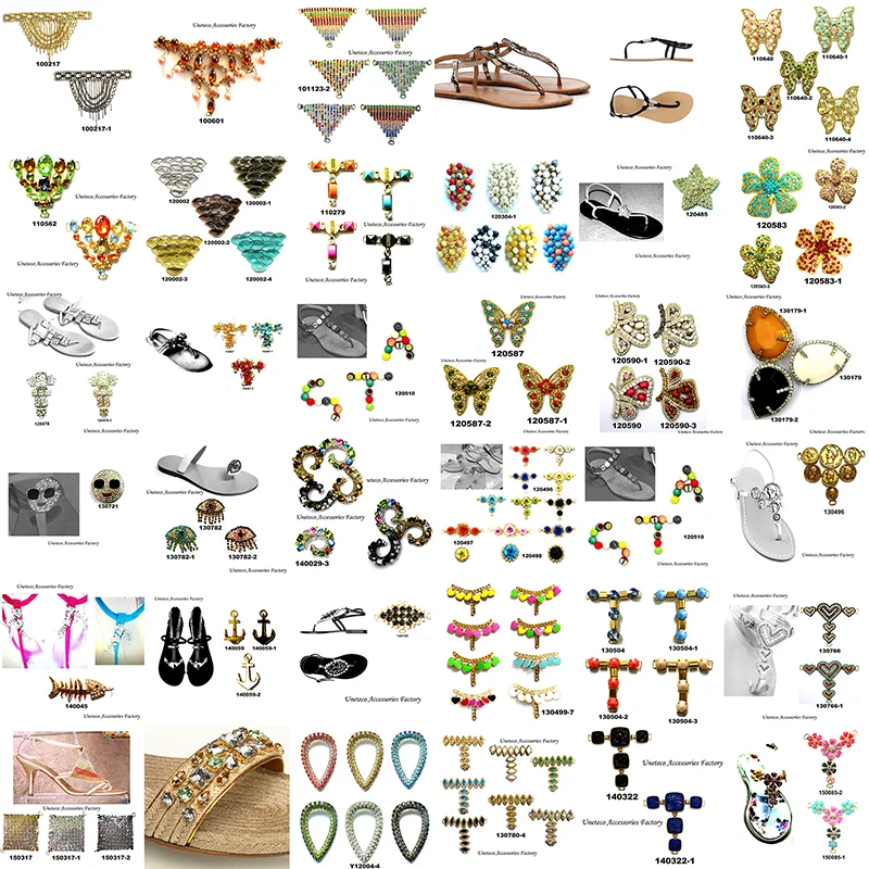 High Looking Oval Shape Gems Foot Wear Black Thread Macrame Slipper Flip Flop Flat Macrame Best Foot Wear Accessories For Women