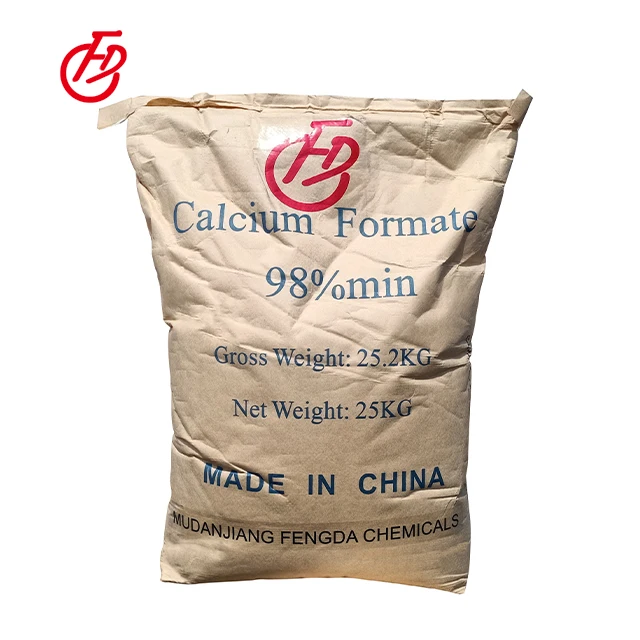 
Calcium Formate 98%min 1Bag(300g) Free Sample Fengda Calcium Formate 