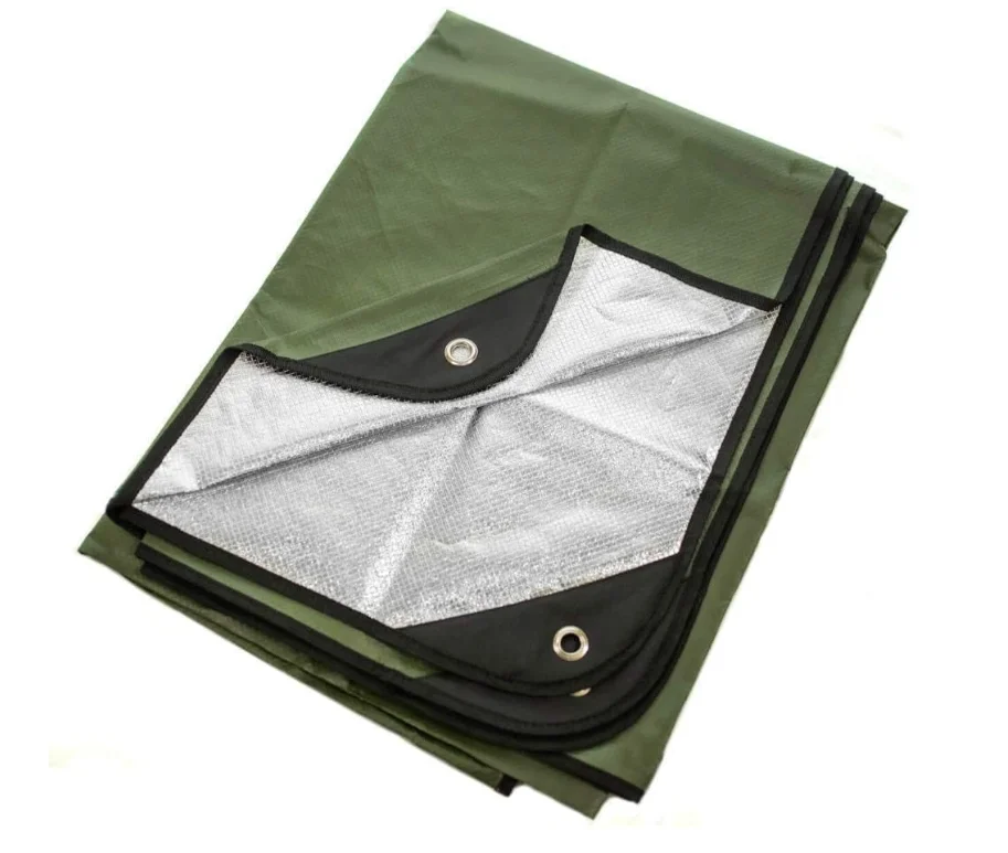 first aid rescue promotion Bulk Waterproof Mylar Survival Emergency Rescue Foil thermal blanket silver for cold