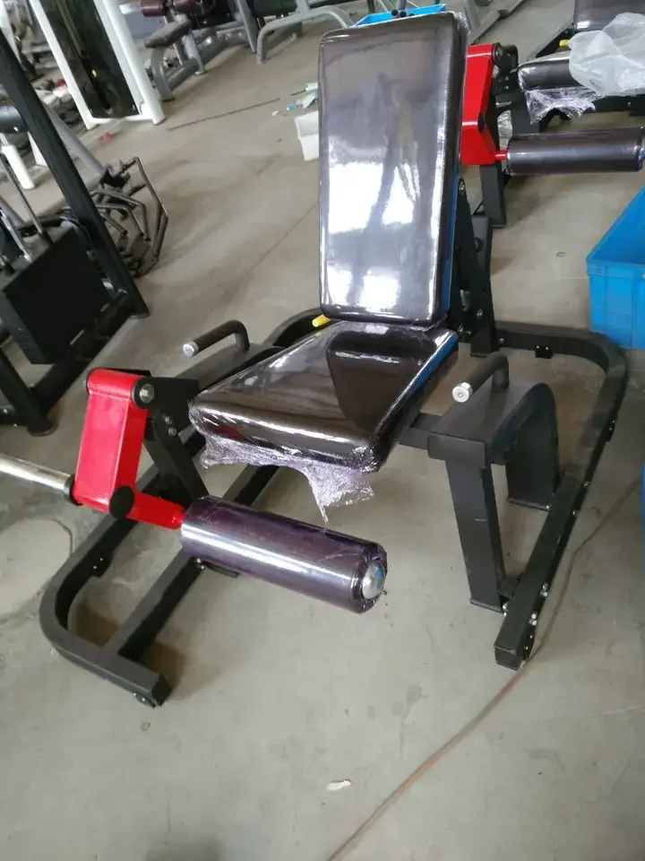 gym equipment weight adjustable Glute shins Seated workout plate loaded leg extension