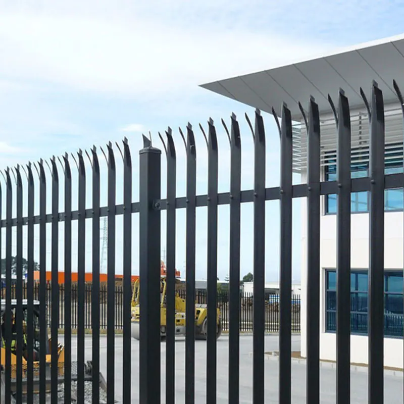 curvy palisade fence palisade fence for gate pvc coated palisade fence