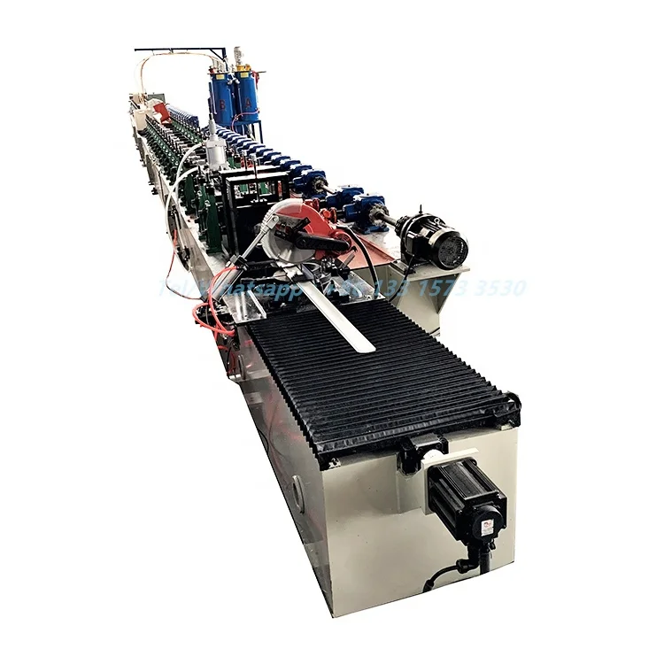 High Productivity  Roller Door Aluminum Window Shutter Pu Foam Roll Forming Machine