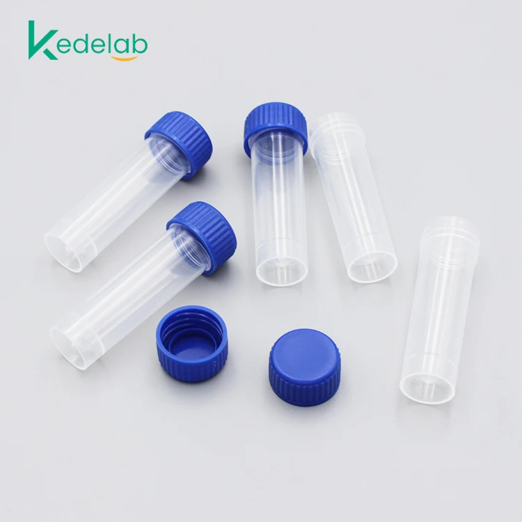 Professional manufacture 1.8ml cryogenic tube customized cryo vial with screw lid freezing tubes use for lab