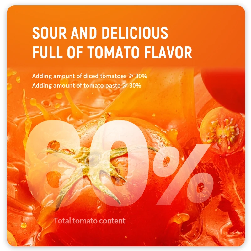 Hotpot Soup Sauce Tomato Flavor Hot Pot Seasoning Tomato Hot Pot Base Tomato Soup Base