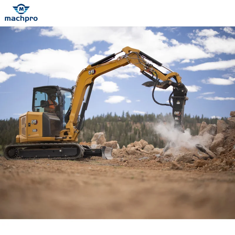 Мини-экскаватор CATERPILLAR 305.5E2 оснащен двигателем CAT C2.4 DI мощностью 31 1 кВт для непревзойденной мощности