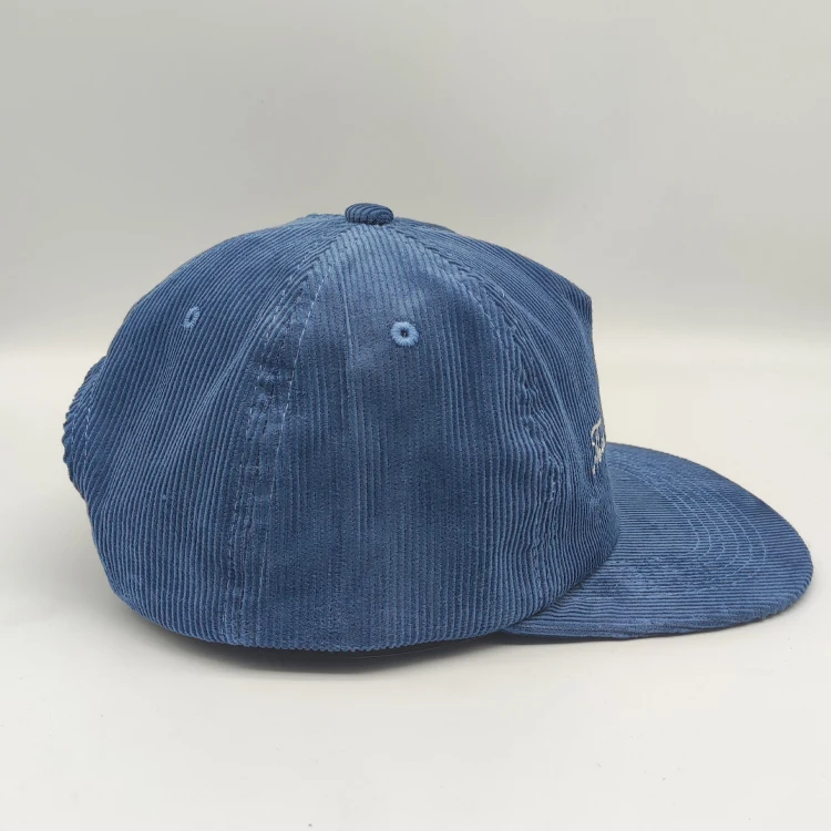 Высокое качество вельветовые 5-панельная кепка с нашитыми буквами для мальчиков; Бейсбольная кепка, изготовленный на заказ Вельветовая шапка