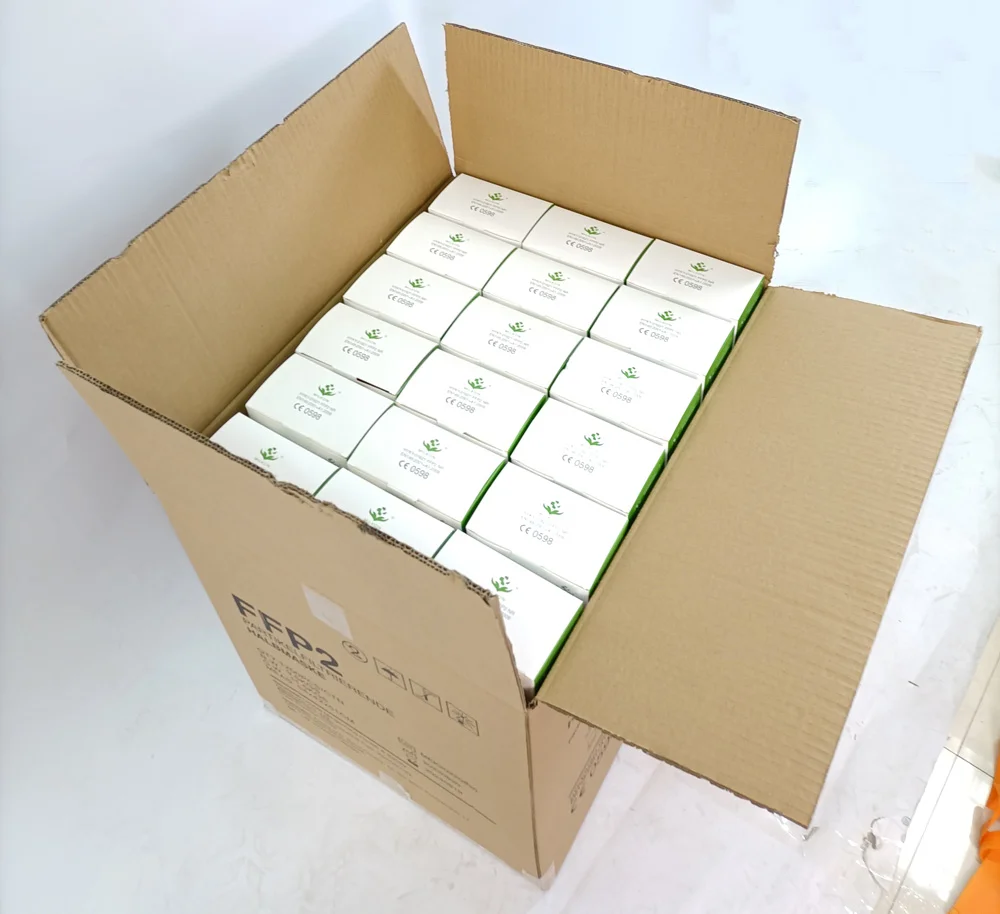 High quality black CE logo 3d ffp2 nr face masks ffp2-mask en149 europe stock