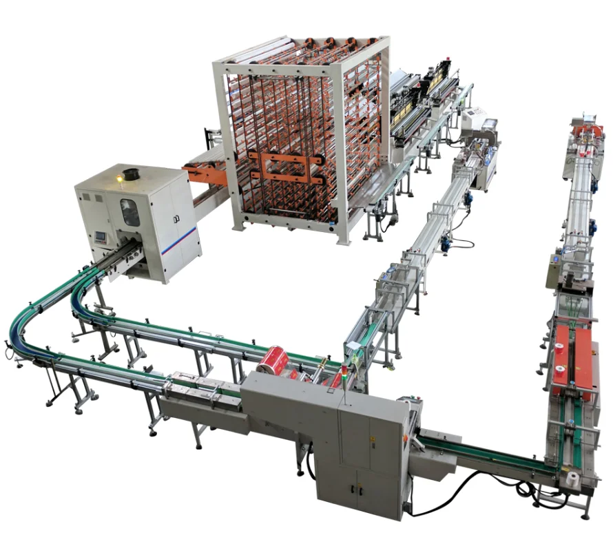 Full automatic toilet paper plastic film packaging machine,Single roll toilet paper wrapping machine