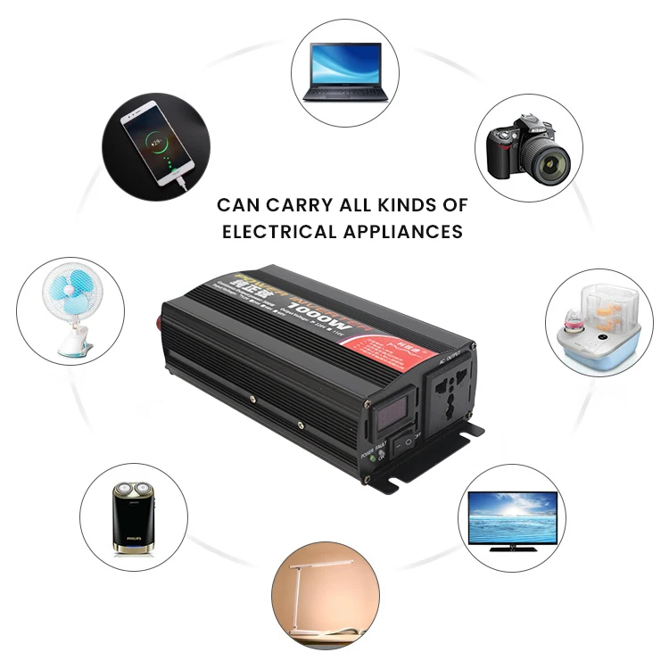 6000W 24V Hybrid Inverter 220V Pure Sine Wave Solar for System