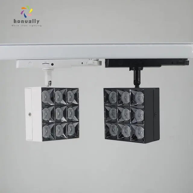 Triac or 0-10V dimmable for Museum Shop Exhibition LED track rail spotlight