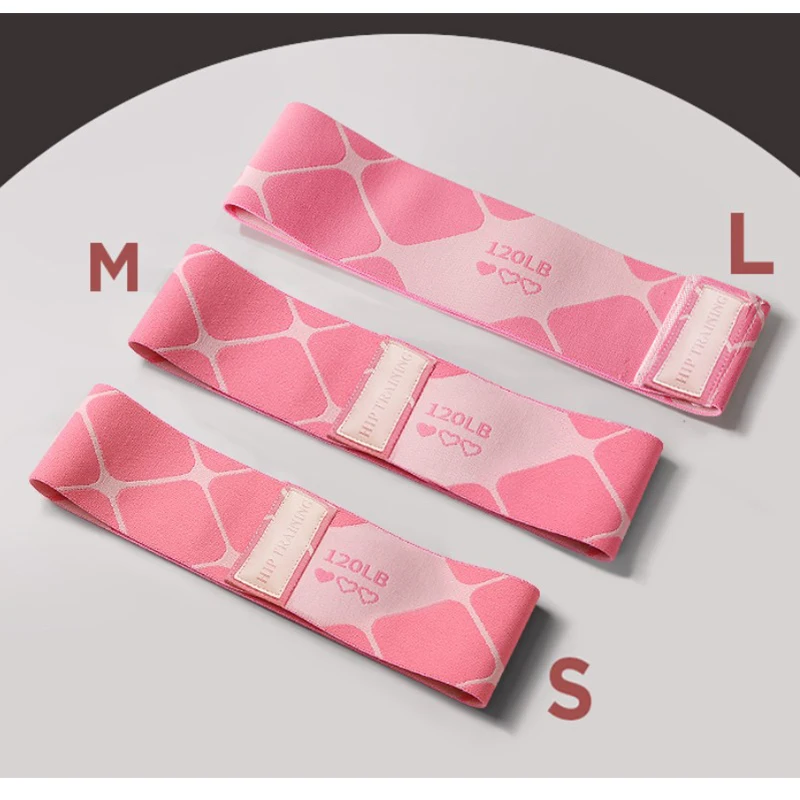 Paidu Manufacturer Factory Fitness Fabric Resistance Bands Gym Hip Band Exercise booty loop bands custom logo