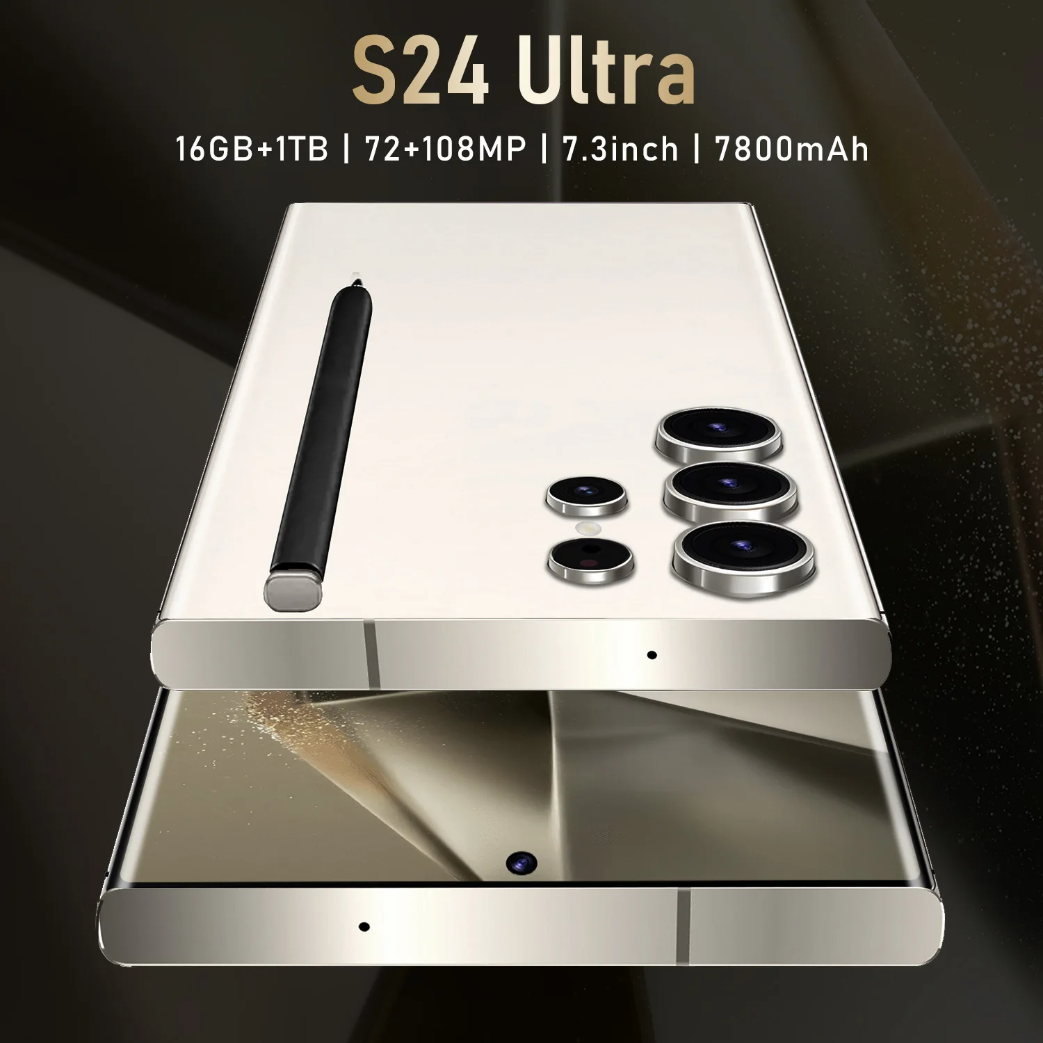 2024 Hot Selling New S24 Ultra Phone 6.8 inch 512GB 4G 5G Smartphones Have Logo And Original Packing for Clone Version S24 ultra