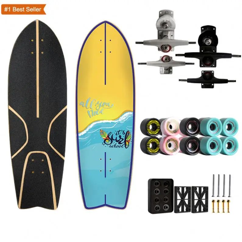 Istaride 2022 Popular 2.0 Pro Plus S7 Spring Truck Land Surf Adults Skate Surf Training Skateboard For Beginners