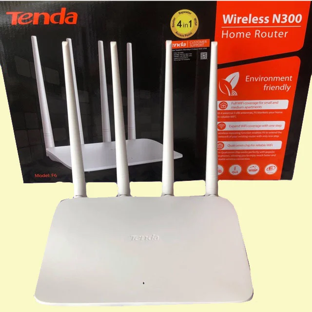 Оригинальный беспроводной маршрутизатор Tenda F6 Wi-Fi 4g lte с 4 внешними антеннами WISP режим повтора английская версия