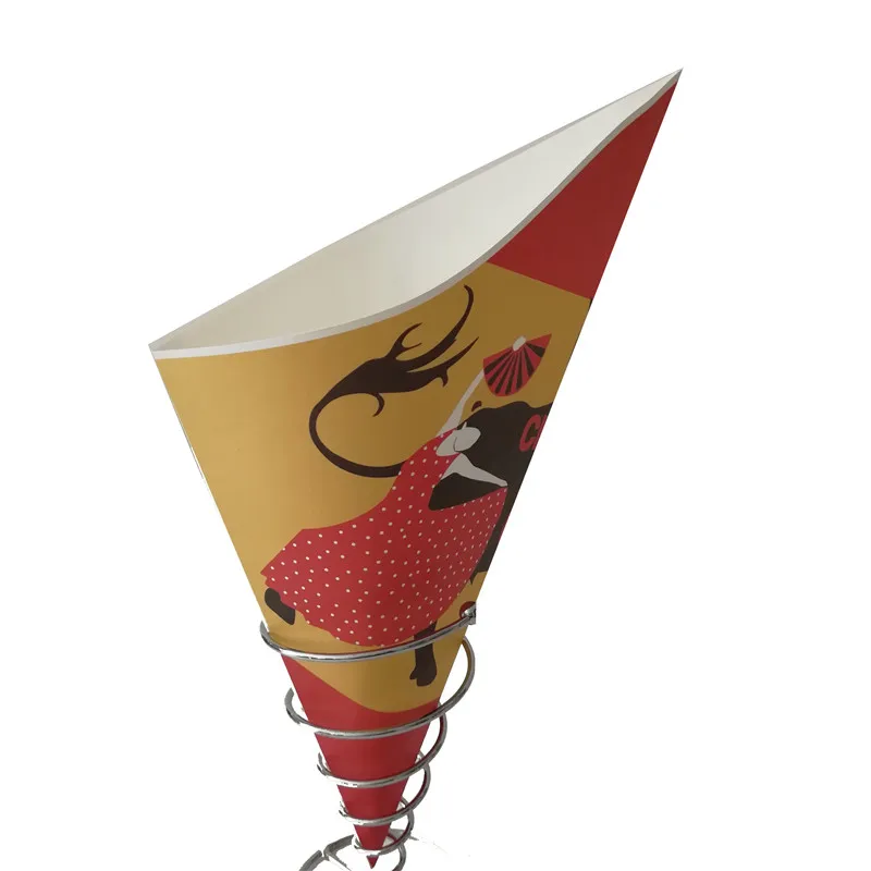 paper package cone or box for fries or chips