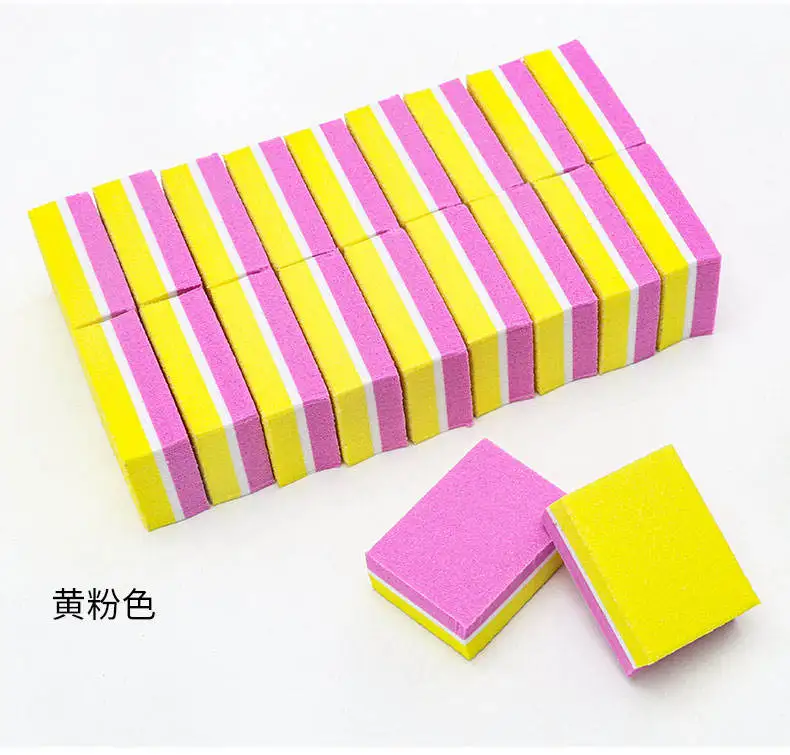 Wholesale Small Personal Double Way Manicure Pedicure Mini Nail Buffer Set For Nail Care