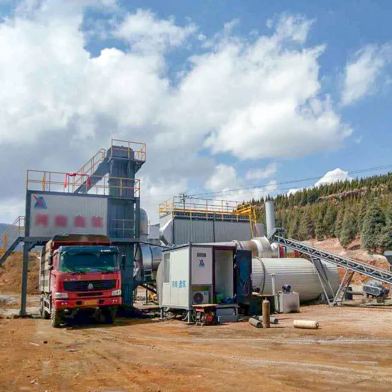 Low Price Exporter Mobile Mini Hot Mix 40 T Asphalt Plant