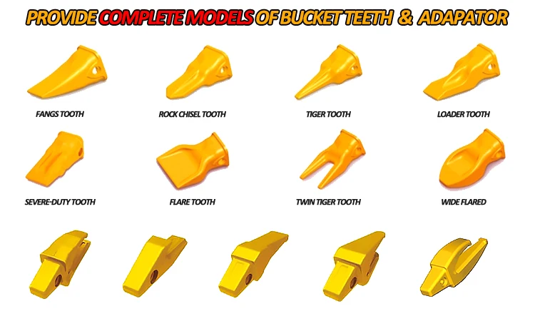 Экскаватор Komatsu Pc130 Pc60 Pc100 Pc200 Pc300 K85Rc зубья ковша экскаватора Pc40 Pc400