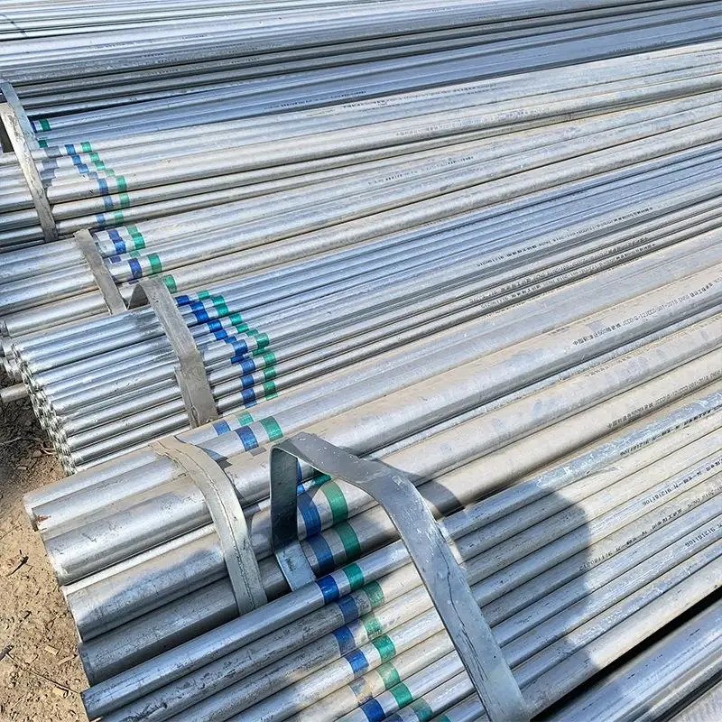 G 4 Inch 6 Inch Astm A53 Bs 1387 Ms Pipe Hot Dip Galvanized Steel Tube Gi Pipe Pre Galvanized Steel Pipe