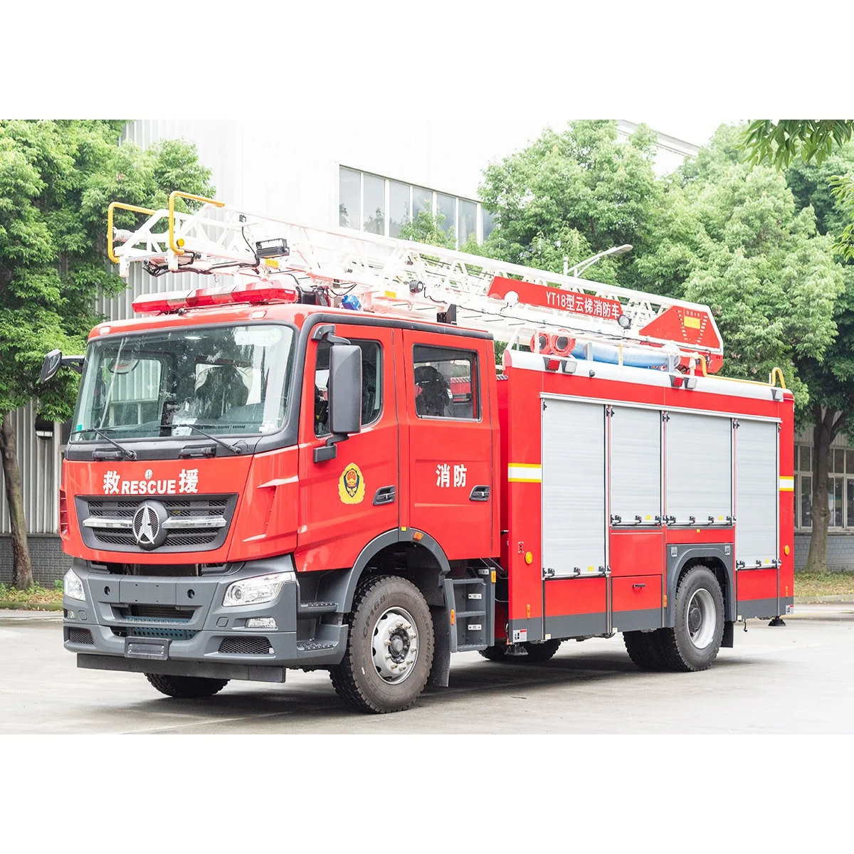 Beiben 18m Aerial Ladder Fire Truck