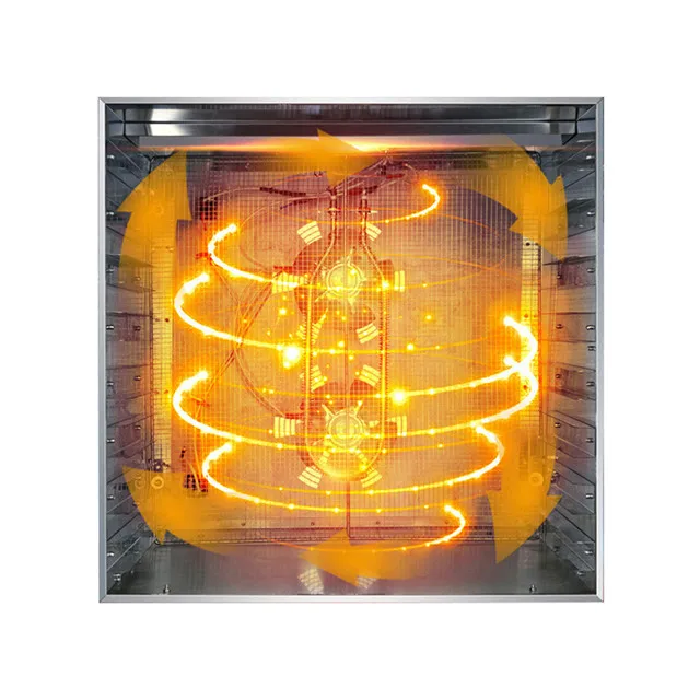 Tray Industrial Food Dehydrator Machine Vacuum 15-layer Dryer For Fruit And Vegetable