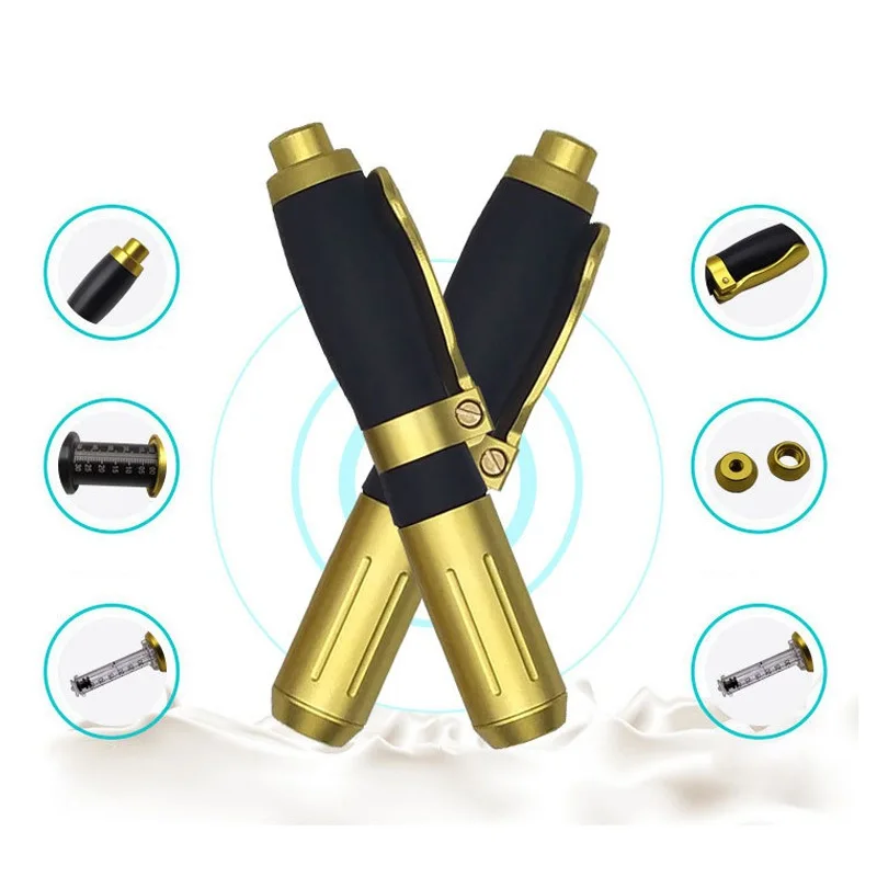 hot!!! X 3ml&5ml Hyaluronic acid syringe pen Beauty pen Needle-free high pressure atomizer Moisturizing skin care micro injector