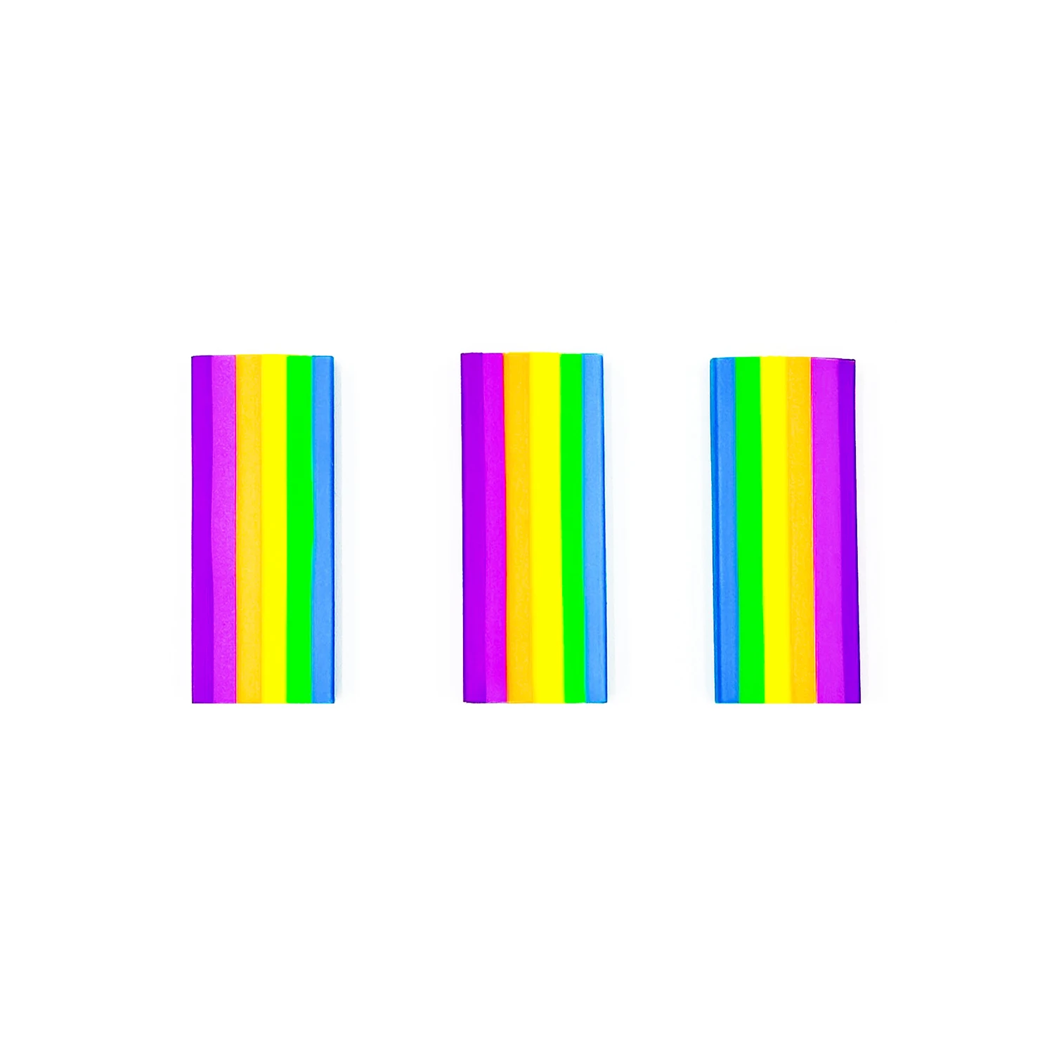 fun fancy custom erasers for pencils Cute rainbow erasers for kids kawaii eraser for children