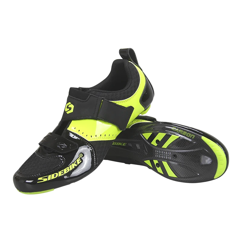 Ultra Light Breathable Water Filtering Carbon Fiber Triathlon Cycling Shoes