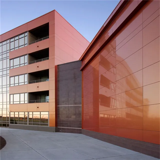 1220x2440mm Aluminum Wall Cladding Battens Facade
