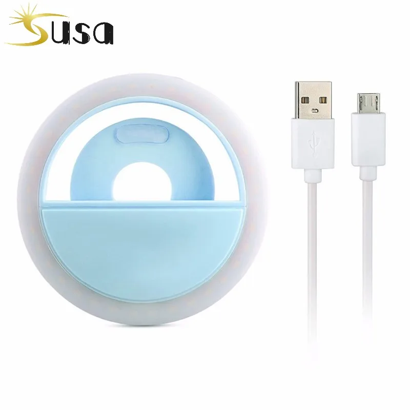 Hot Sales Led Clip On Selfie Light Ring Flash Camera For Smart Phone Photography Fill Light