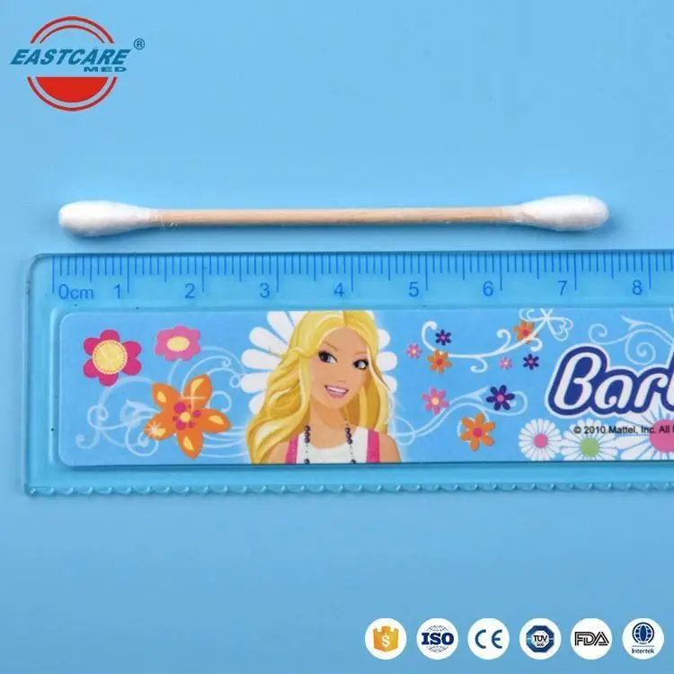 
Long micro for kids cosmetic swab holder bamboo cotton swabs 