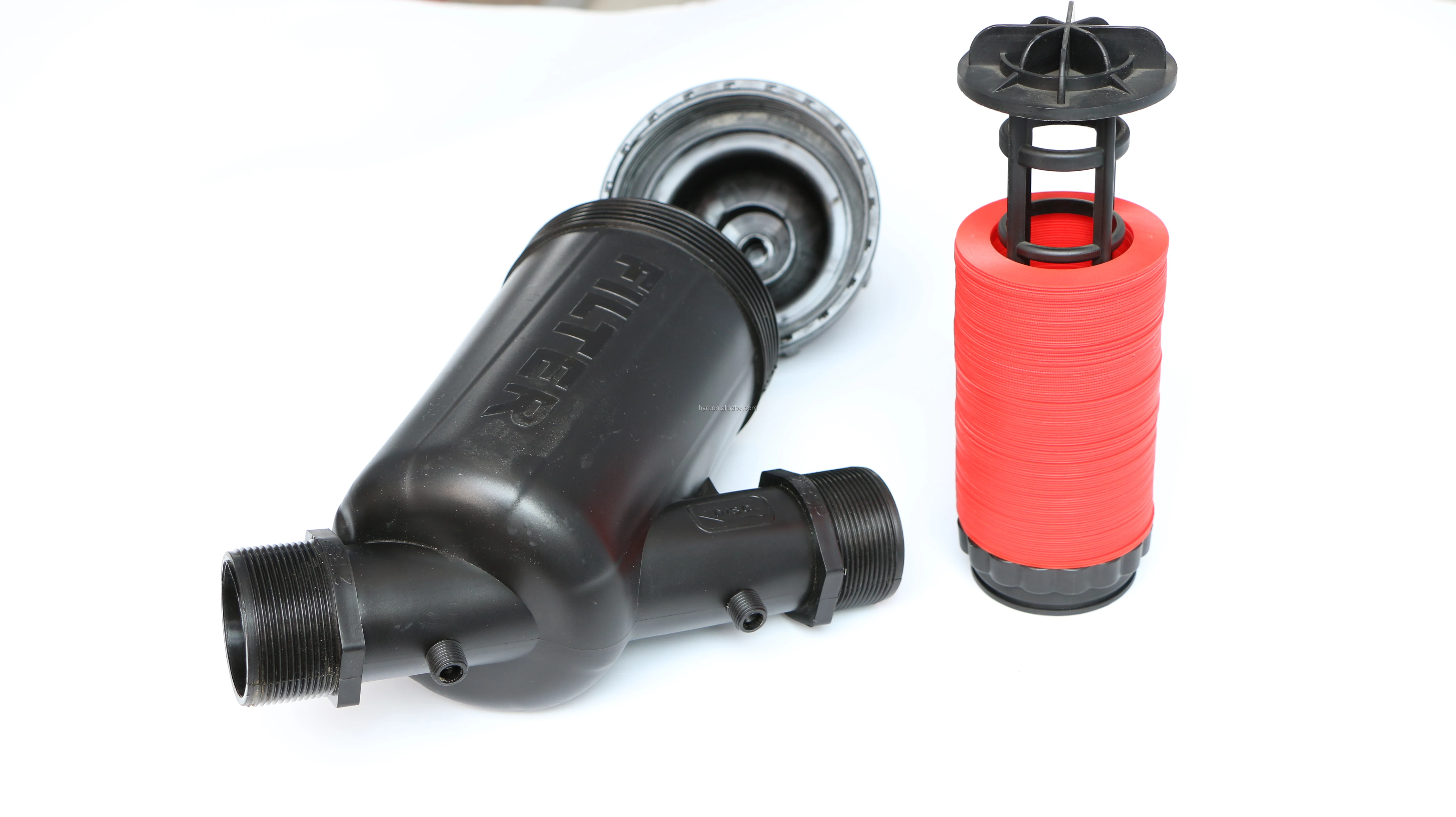 Wholesale Plastic Disc Filter Y Type for Irrigation System Dirt Removal and Water Cleaning 25/32/40/50/63/75/90