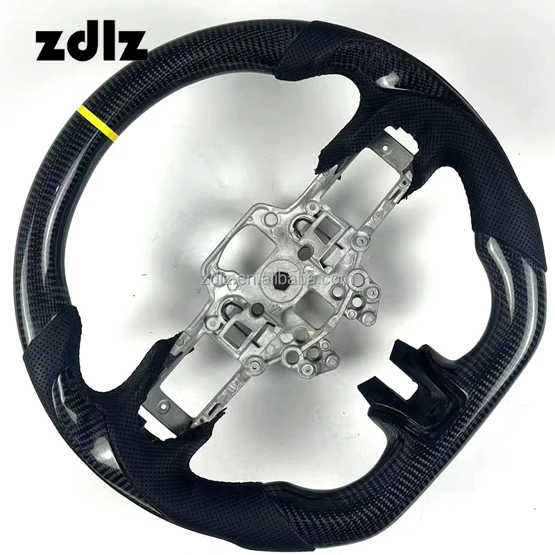 Factory wholesale auto parts for mustang steering wheel 2015 2016 2017 2018 2019 2020 2021 2022 GT steering wheel customizable