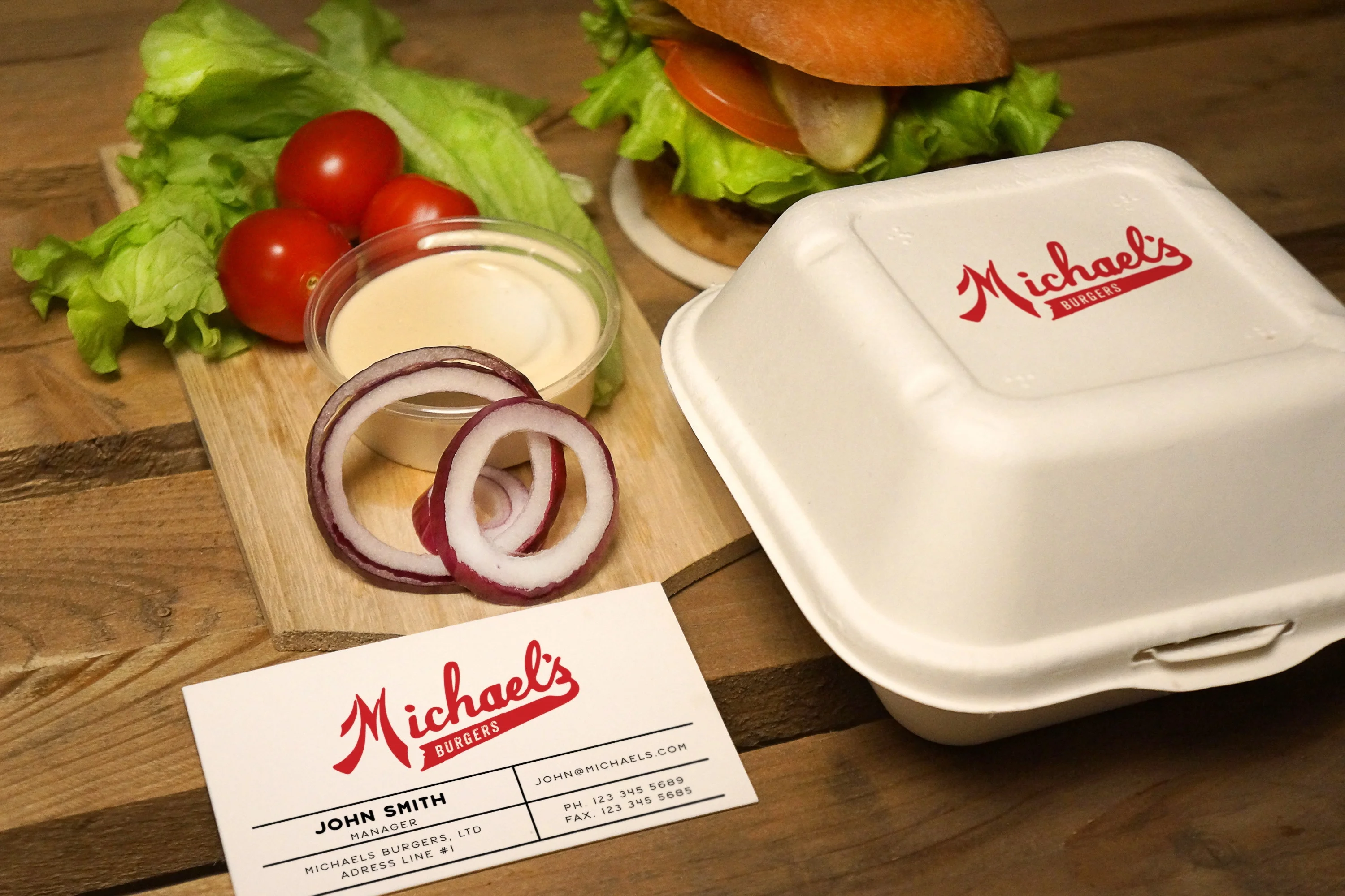 custom visual identity logo