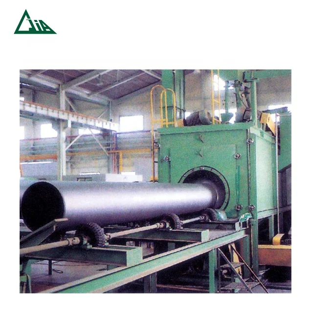 QGW Steel pipe wet sand blasting and coating machine for dental