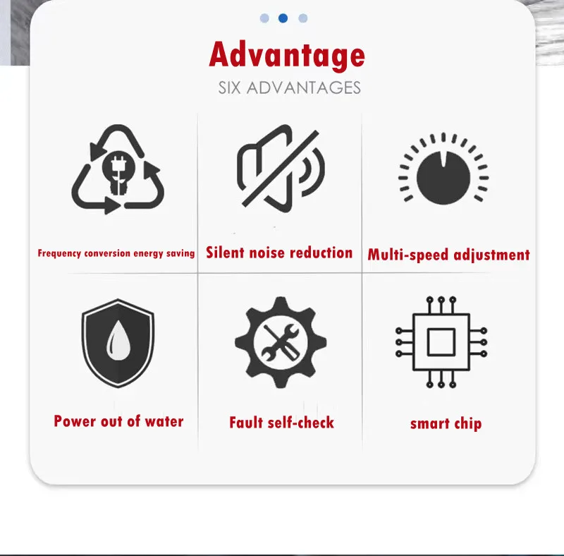 Fish pond, aquarium intelligent frequency conversion circulating filter water exchange submersible pump