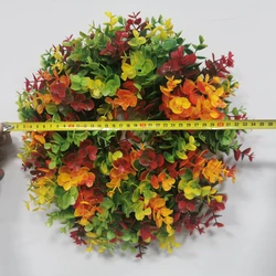 Cowinner Ranunculus Wreath Home Living Room Party Pendant Wall Decor Christmas Garland Gift Holiday Decor