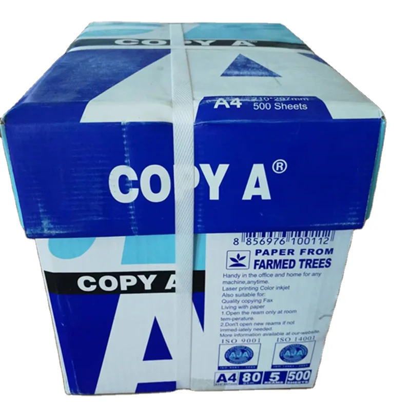 Бумага A4/оптовая продажа супер белая копировочная бумага A4 70 75