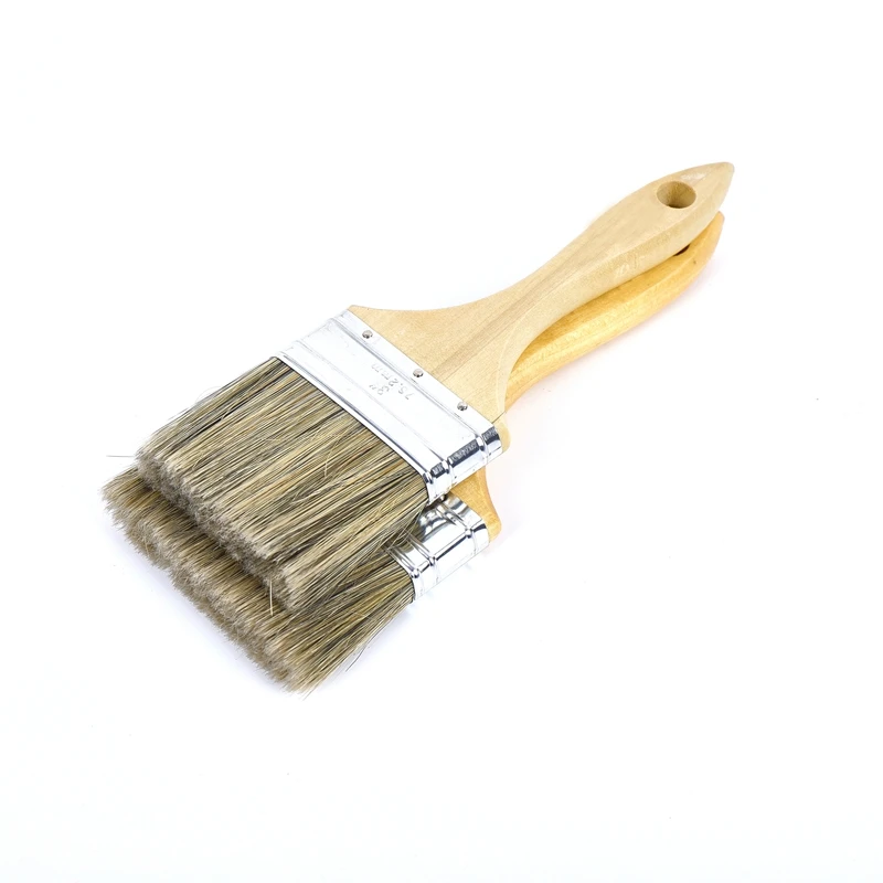 Factory Popular Paint Brush With Wooden Handle Painting Brushes Volume Excellent With Low Price