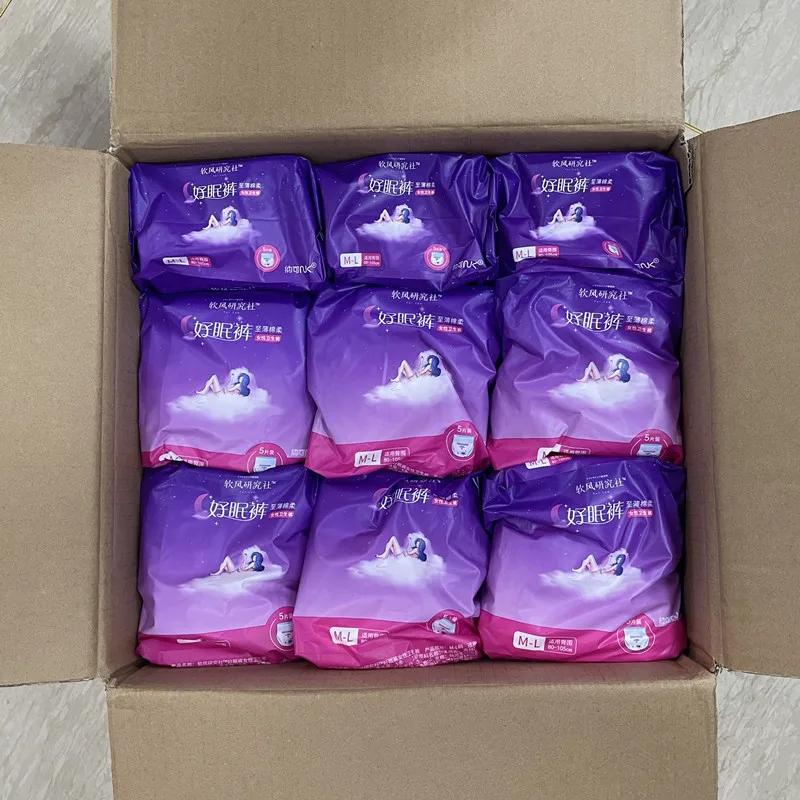 OEM Lady Menstrual Wearing Diapers For Women Panties with Disposable Sanitary Napkin Dry Surface Underwear Disposable Menstrual