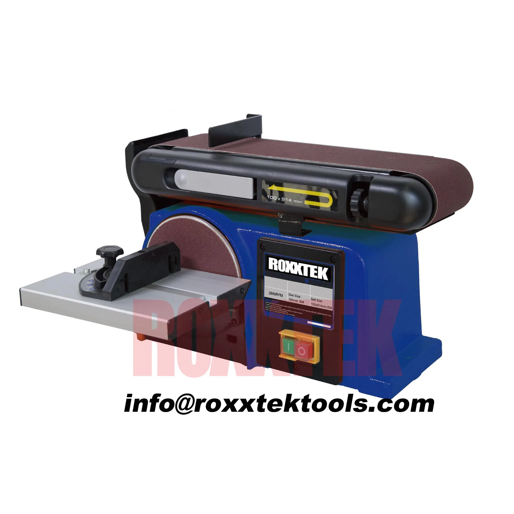 BD4800DA Belt disc sander Bench Belt Sander 4 in. x 36 in. Belt and 8 in. Disc Sander with 3/4HP Direct-drive Motor