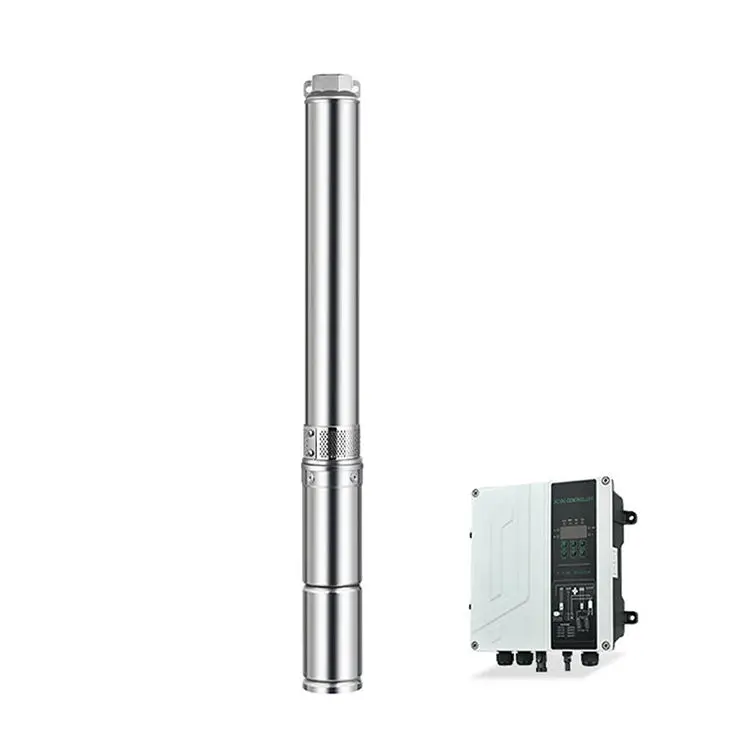 SHIYUAN 4 Inch 750W Solar Submersible Borehole Pumps Deep Well Water Pump