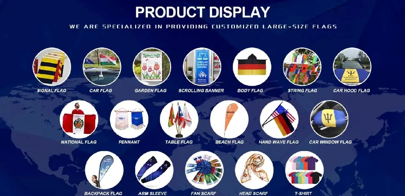 Fast Shipping Inventory Scrolling Promotional Flags Banners Sports And Games Party Gifts Sports Custom 3x5ft Double Sided Flag