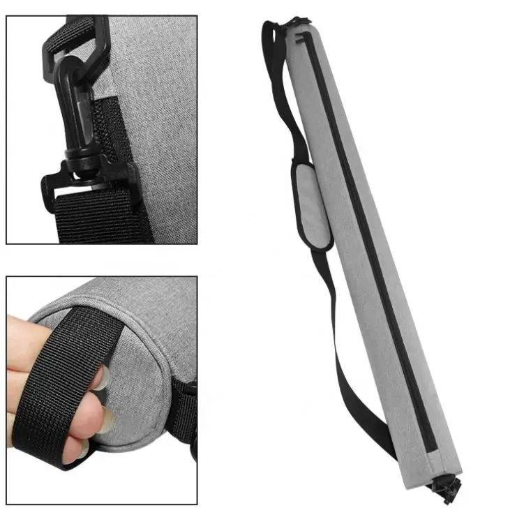 Long Shape Beer 7 Can Holder Insulated Cooler Sleeve Men Hiking Travel Outdoor Shoulder Strap Sling Golf Cooler Bag