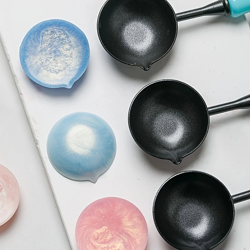 1pc melting wax non-stick spoon heating fire paint wax tool, anti-stick and easy to clean for fire paint seal accessories