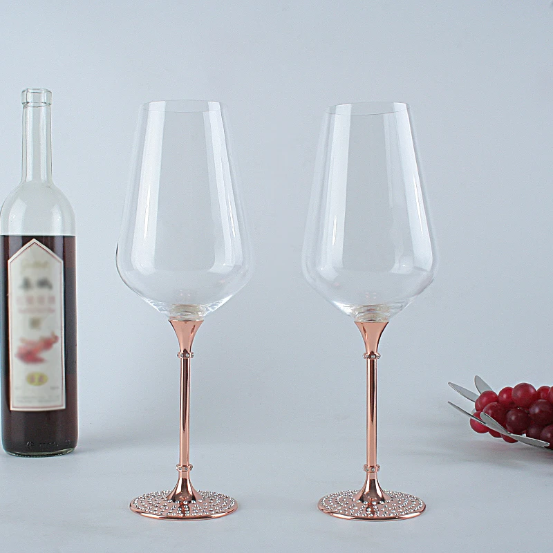Новинка комплект одежды из 2 предметов набор большой чашки 550 мл бокал вина на шпильке для свадебной вечеринки тостов День Валентина стеклянную банку с